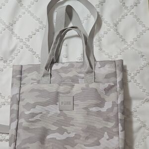 Gray Camouflage Tote Bag